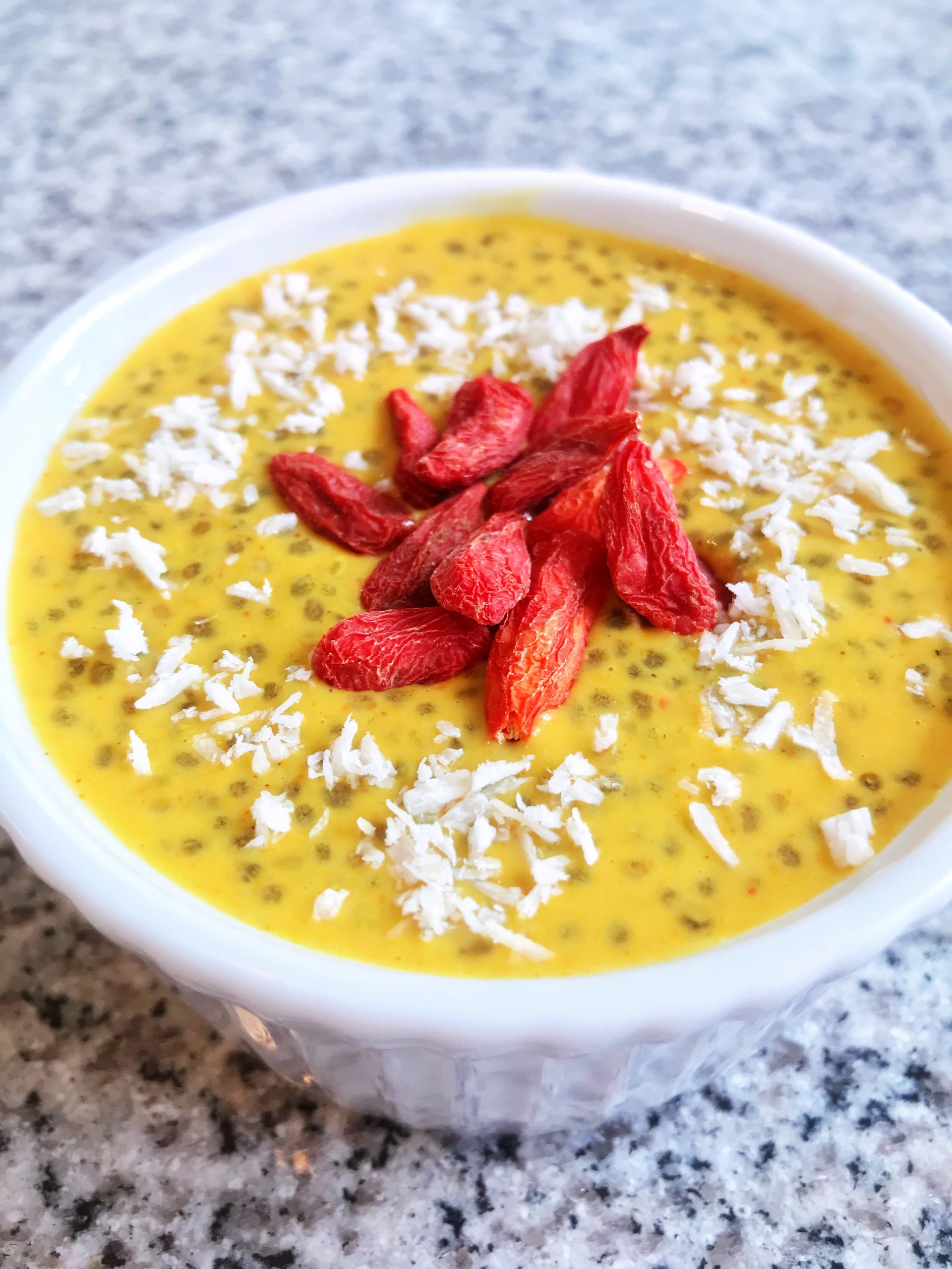 Golden Chia Pudding Nourish Postpartum Meal Delivery