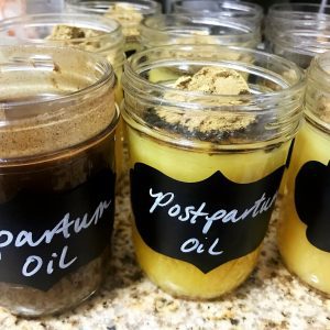 Postpartum Oil